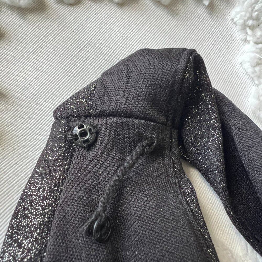 Calvin Klein Cocktail dress silver & black with embellishment Size 8 - Picture 8 of 16
